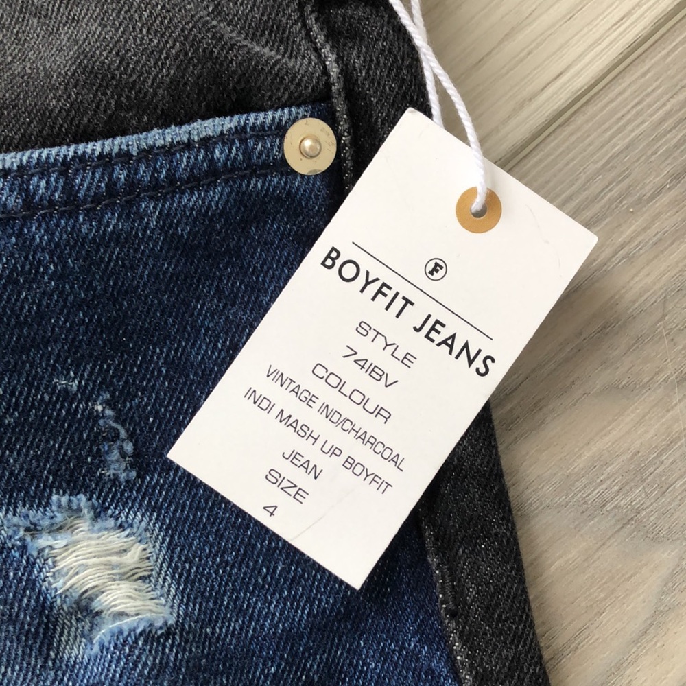 🖤French Connection Boyfriend Jeans - Picture 3 of 8